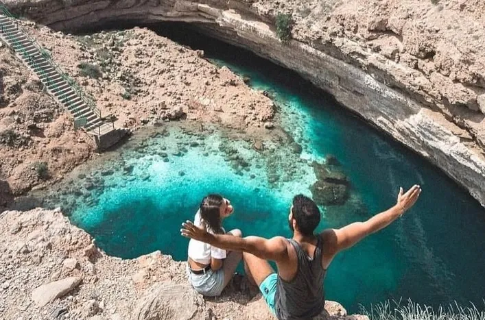 Bimah Sinkhole Oman