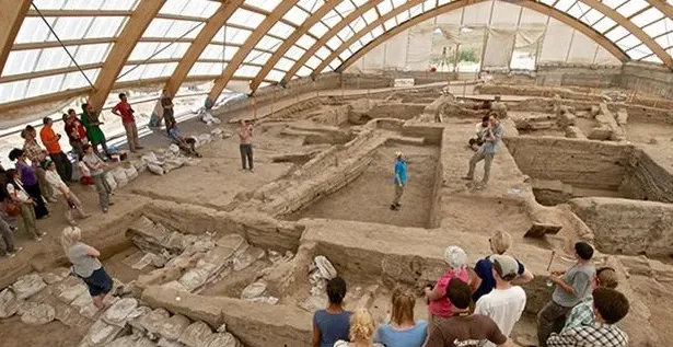 Catalhoyuk Archaeological Site