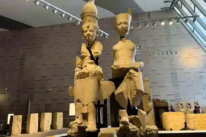 Grande Museo Egizio: Statue faraoniche