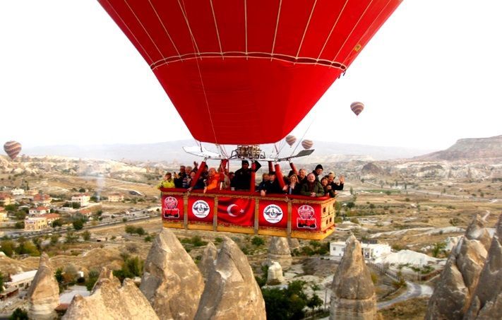 Montgolfière Cappadoce 