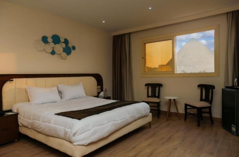 Sahary Pyramids View Hotel Room