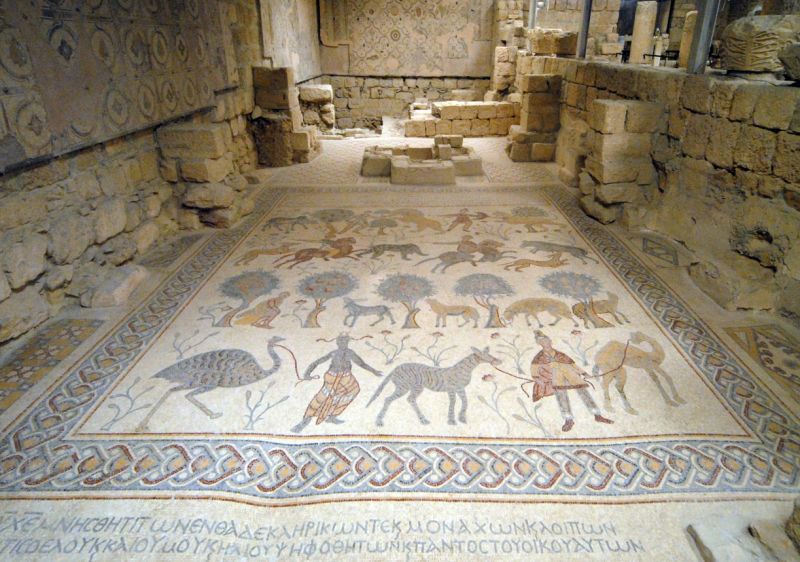 Église-mémorial et mosaïques byzantines du Mont Nébo