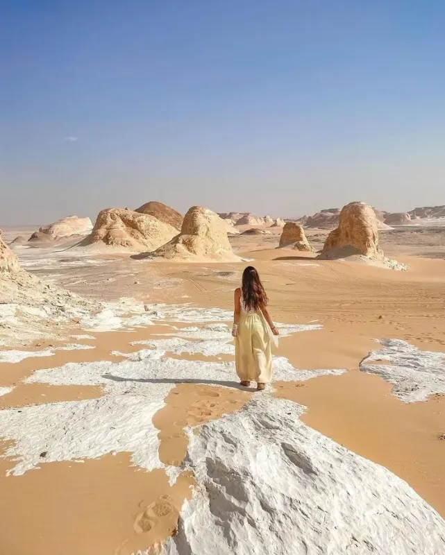 Aventura en el Desierto Blanco, Egipto