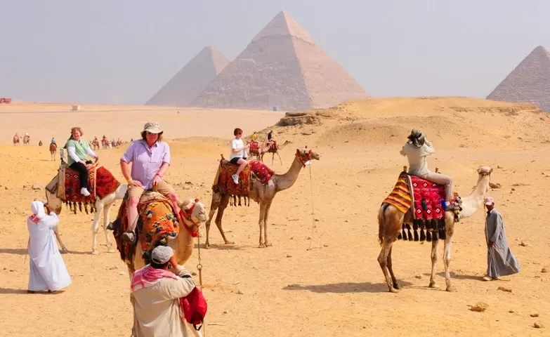 Pyramids Camel Riding