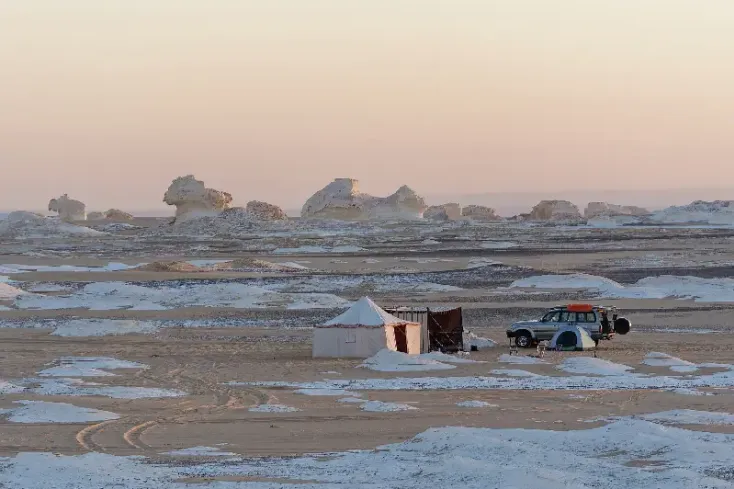 Tour di 7 notti nel Deserto Bianco in Egitto