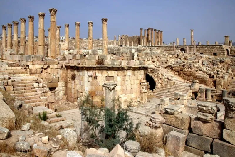 The Cathedral of Jerash Jordan