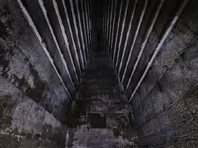 Camera funeraria inferiore della Piramide Romboidale