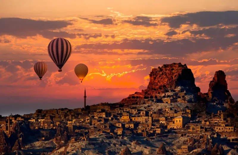 La belleza de Capadocia, Turquía