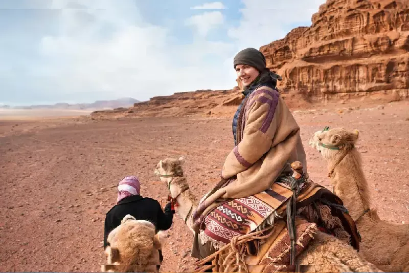 Giordania Quando Andare: Petra al tramonto