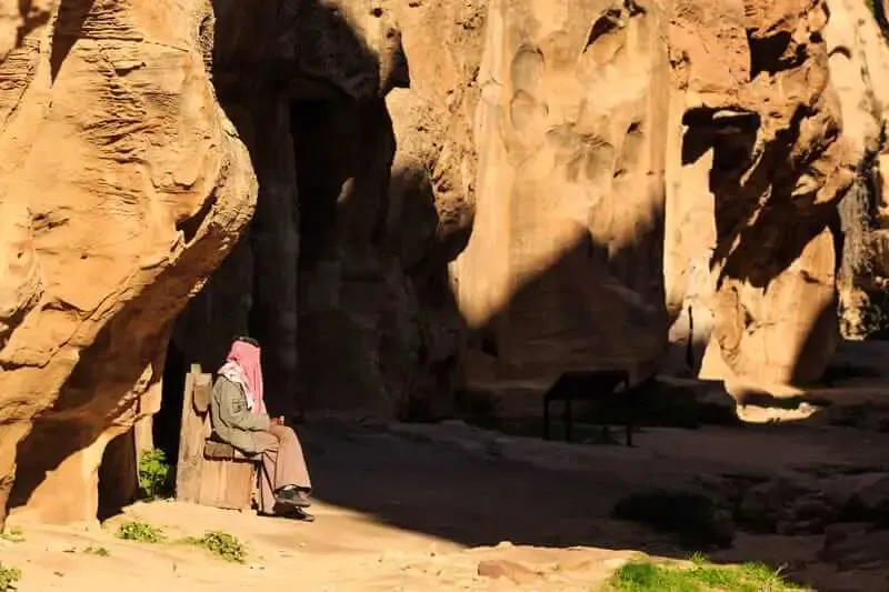 Piccola Petra Giordania antico villaggio dei Nabatei