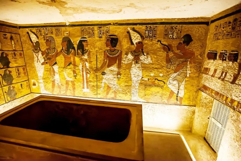 Valle dei Re Tutankhamon tomba KV62