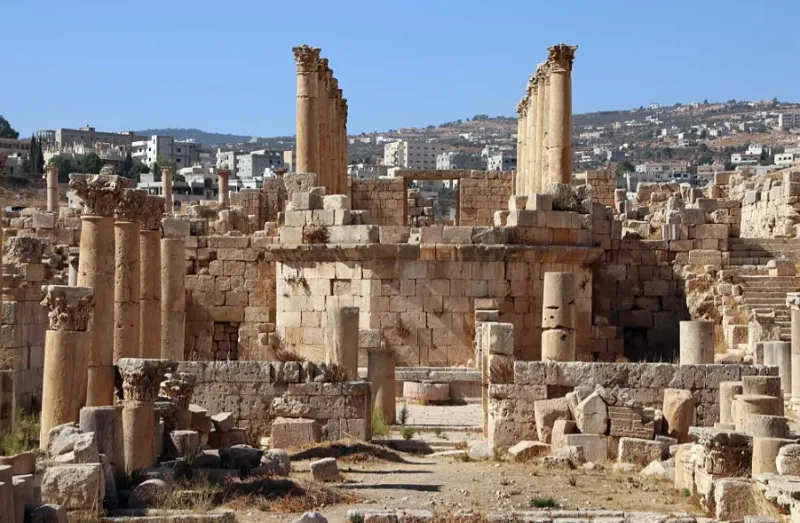 The Cathedral of Jerash Jordan