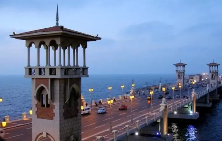 Vista dal mare di Alessandria