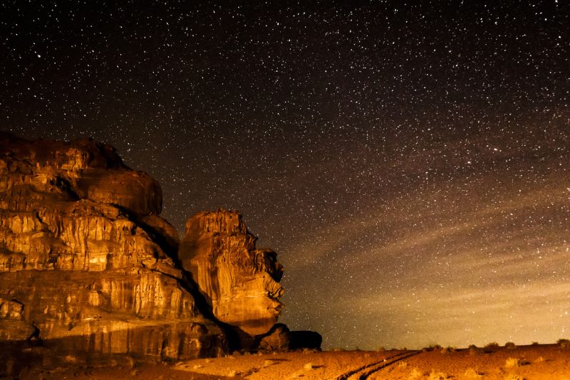 Wadi Rum Jordanie – Désert Rouge et Étoiles