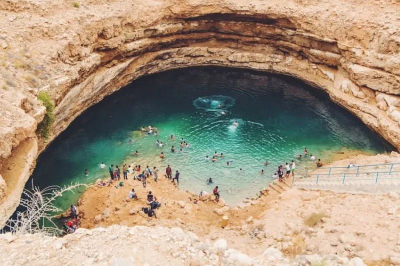 Bimah Sinkhole Oman