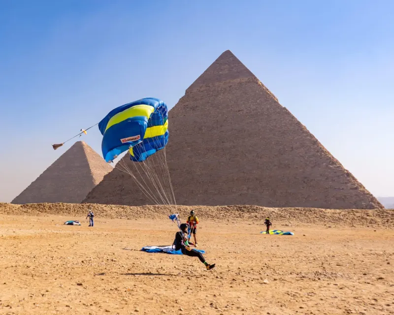 New Adventure with Skydiving in Egypt 