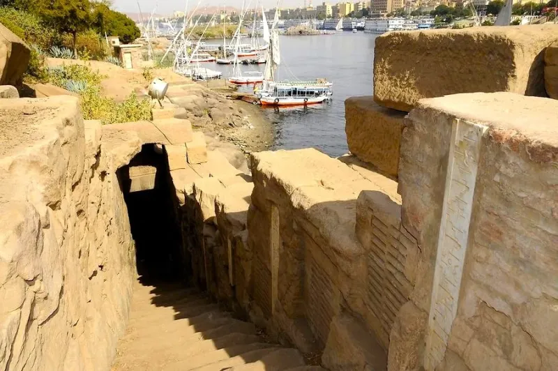 Explore Ancient Aswan Nilometer