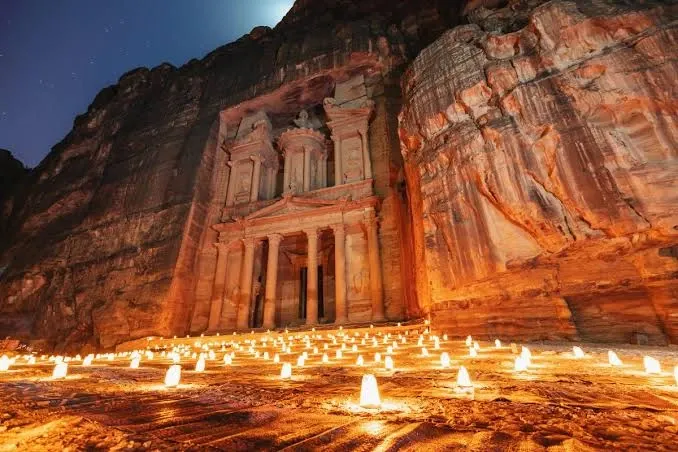 Petra Jordania belleza del gran templo