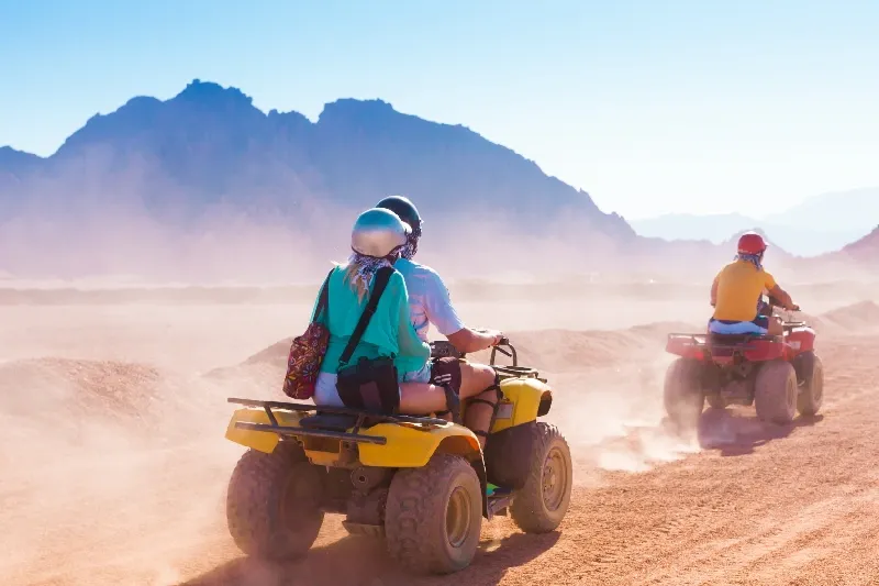 Motorata nel Deserto Hurghada: Tour Quad Safari 2026