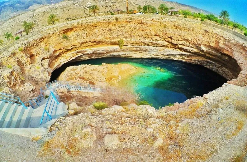 Bimah Sinkhole Oman