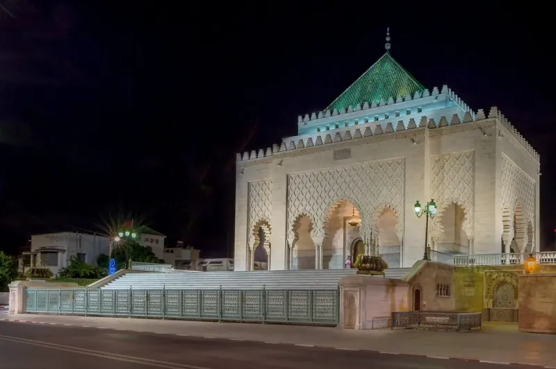 Mausoleum of Mohammed V Rabat Morocco