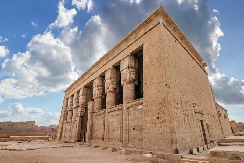 Foto Tempio di Dendera Egitto