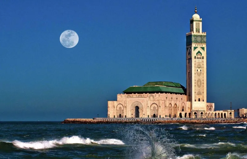 Hassan II Mosque, Casablanca, Morocco
