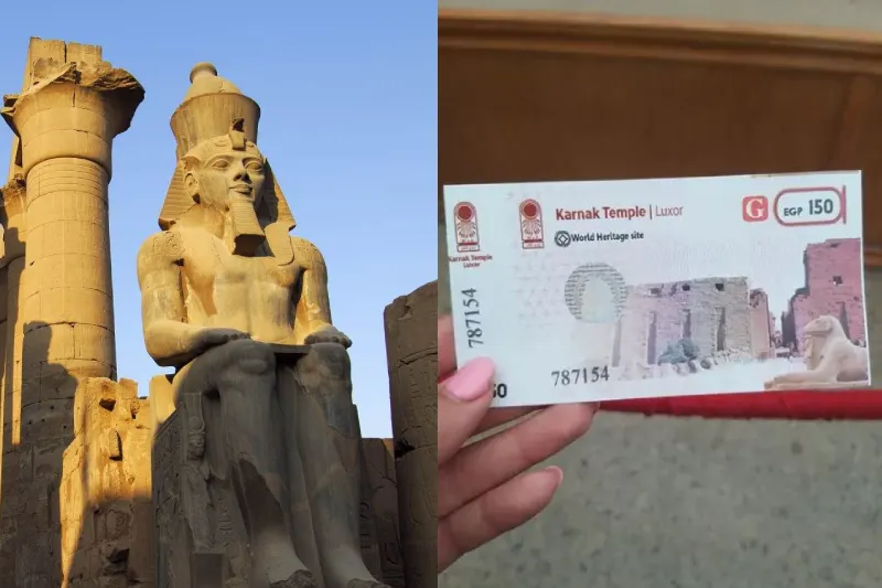 Biglietti del Tempio di Karnak