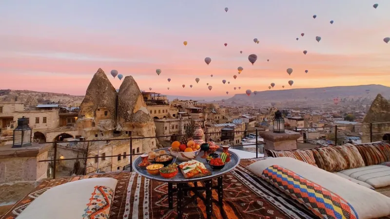 Capadocia, globo aerostático