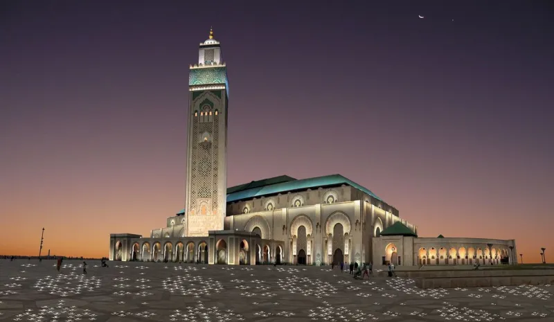 Hassan II Mosque, Casablanca, Morocco
