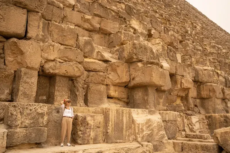 Altezza Piramidi di Giza: Milioni di Blocchi di Calcare Utilizzati per la Grande Piramide
