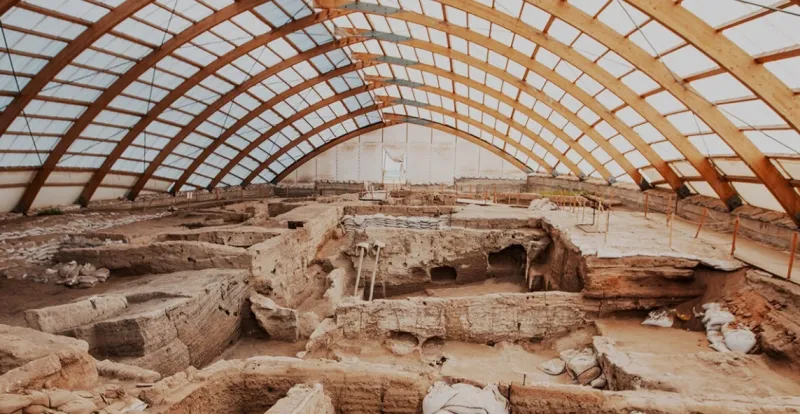 Catalhoyuk Archaeological Site