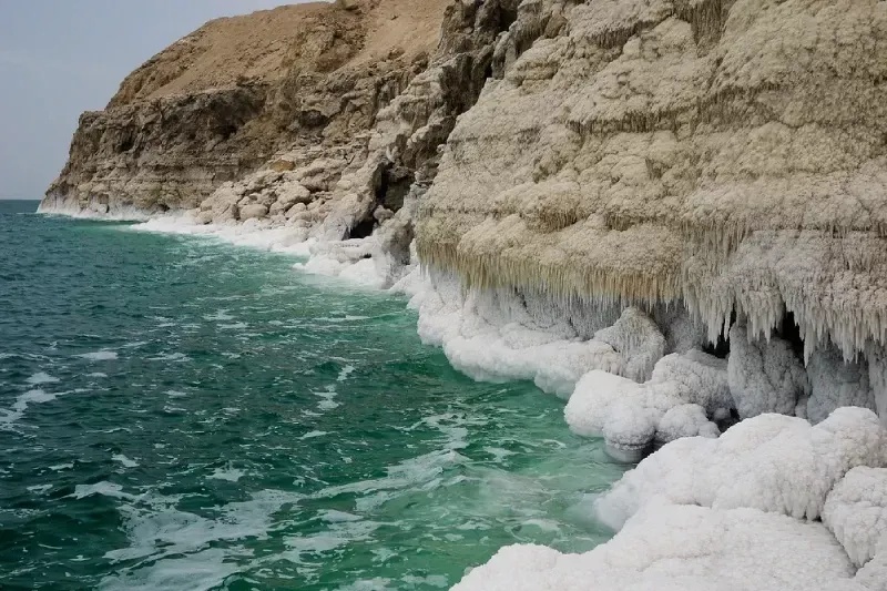 Mar Morto Giordania acqua salata