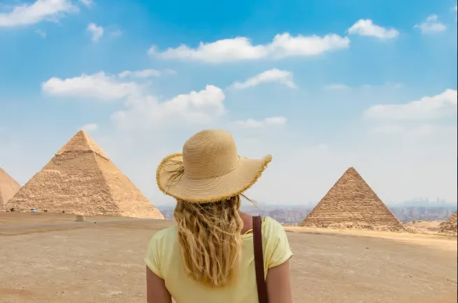 Les pyramids de Giza