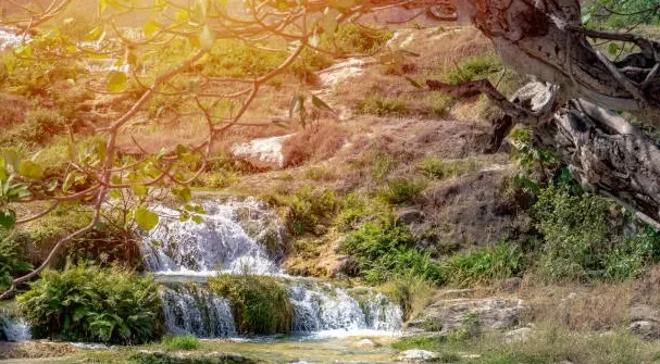 Nakhal Waterfall Oman