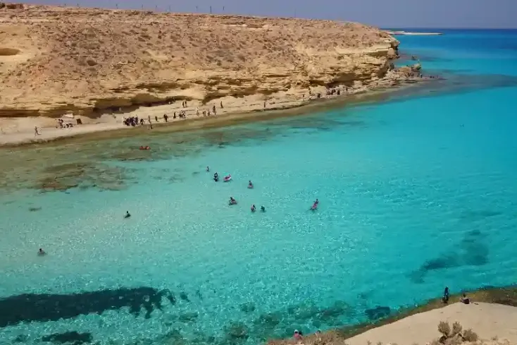 panorama costiero Marsa Matrouh Mediterraneo