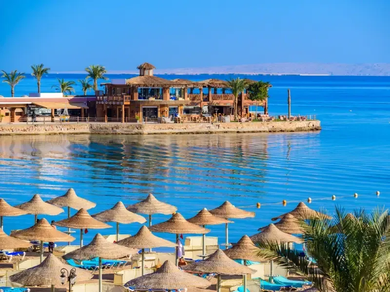 Isola di Giftun con spiaggia bianca e mare cristallino