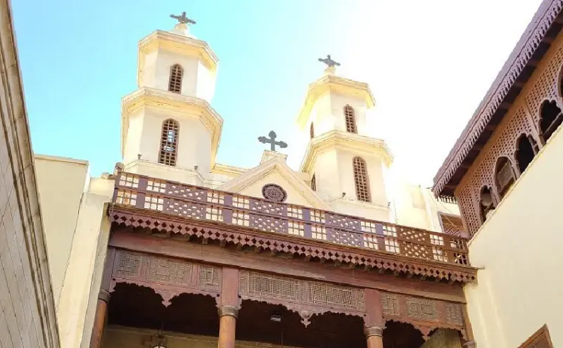 Chiesa Sospesa Cairo e monumenti dell'Antico Cairo tra chiese copte