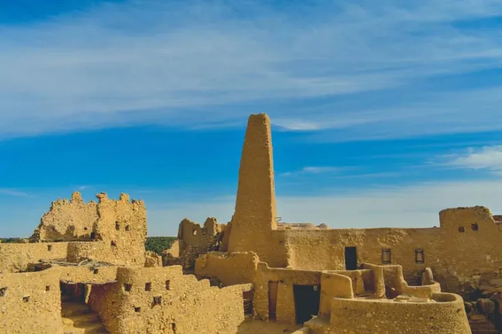 Villaggio tradizionale berbero nell’Oasi di Siwa in Egitto