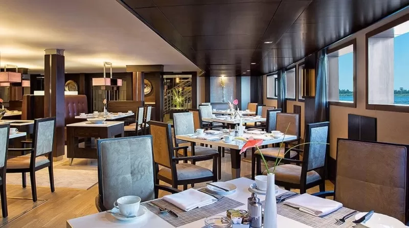 Oberoi Philae Nile Cruise Restaurant