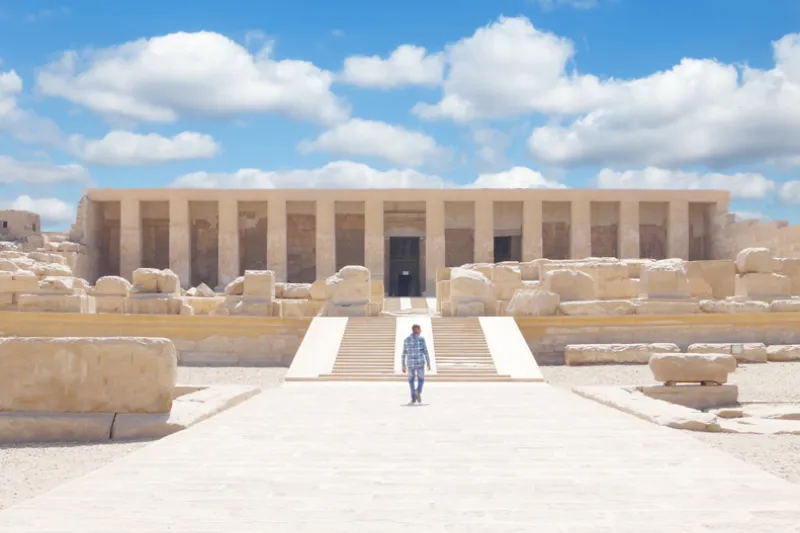 Abydos tempio monumentale in Egitto