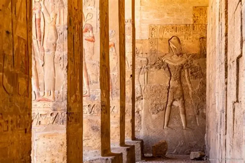 Tempio di Seti I ad Abydos in Egitto