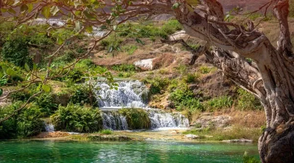 Nakhal Waterfall Oman