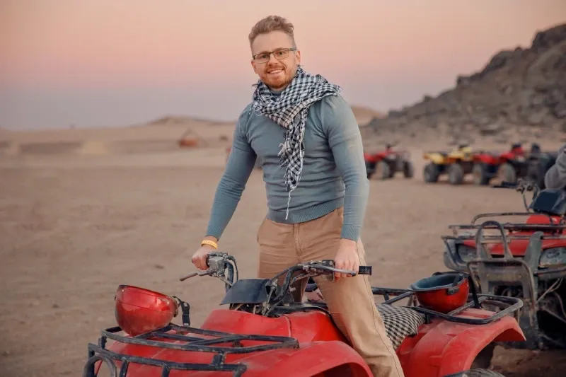 Motorata Marsa Alam con Cammellata e Cena Beduina