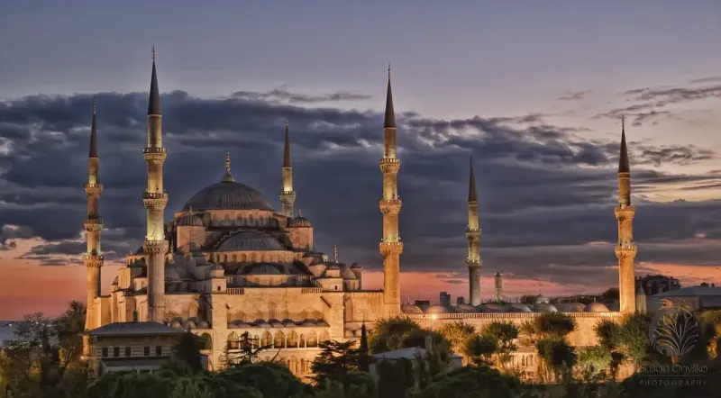 La majestuosidad de la Mezquita Azul, Turquia