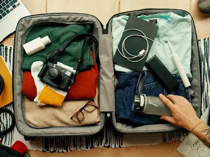 Valigia per vacanza in Egitto