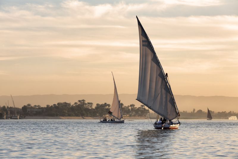 Égypte pas chère - Transport en felucca sur le Nil