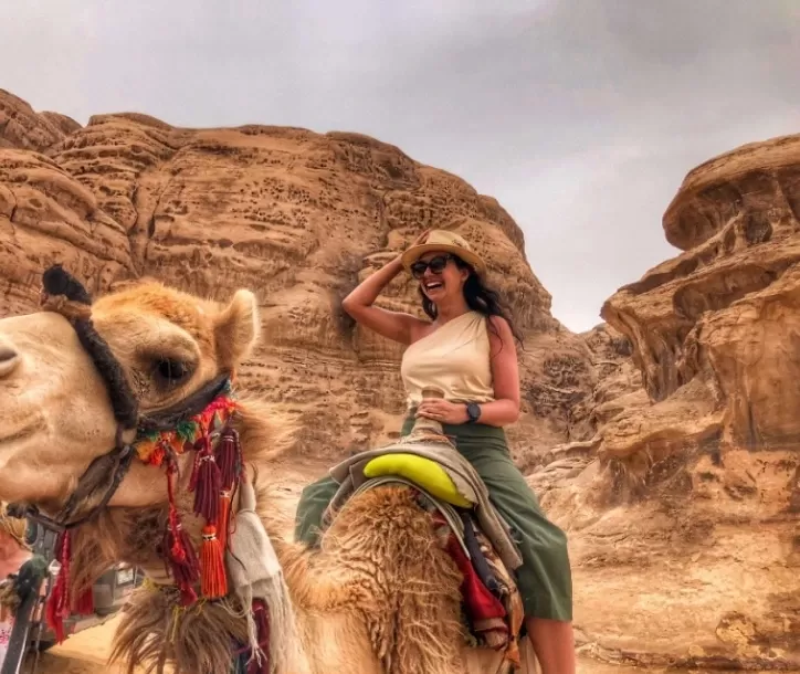 wadi rum camel ride