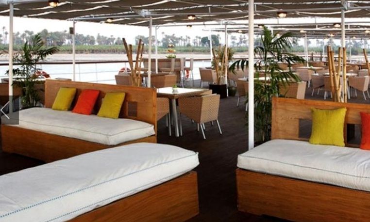 Movenpick Royal Lily Nile Cruise sundeck