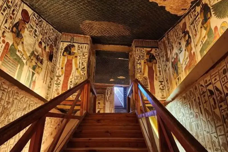 Valle dei Re tombe decorate dei faraoni